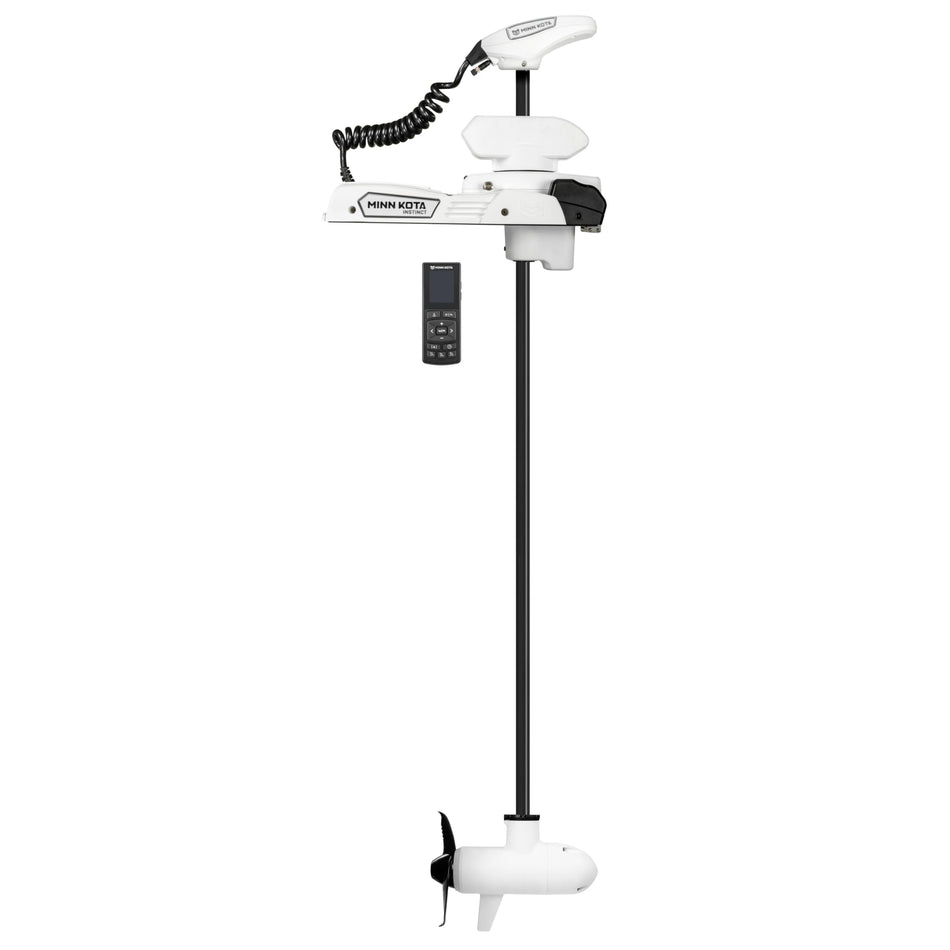 Minn Kota Minn Kota 1358561 Riptide Instinct Quest 90/115 lb. Thrust, 72" Shaft, Wireless Remote, White - Outdoor Depot