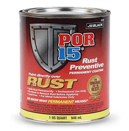 POR 15 45408 POR-15 Rust Preventive Coating, Stop Rust and Corrosion Permanently... product image