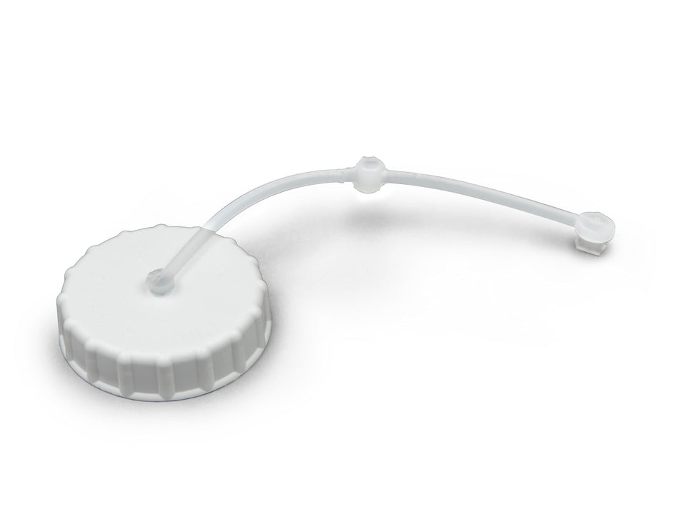 B&B Molders, 94243 Gravity Water Fill Cap with Strap – Polar White, UV-Stable Acrylonitrile Replacement Cap for RV Water Spout, OEM Replacement – Made in USA