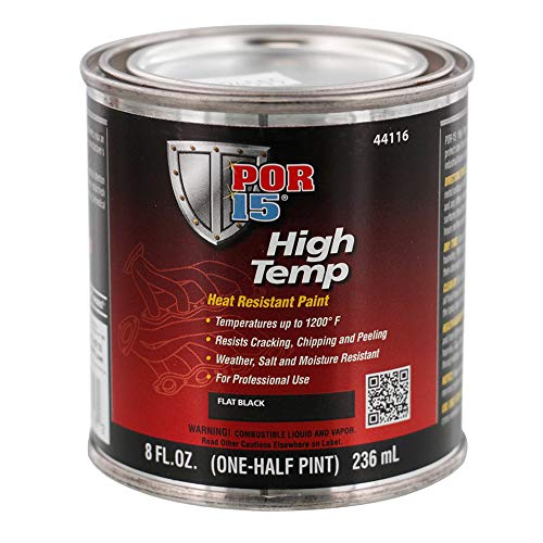 POR 15 44116 POR-15 High Temperature Paint, High Heat Resistant Paint, Weather a... product image