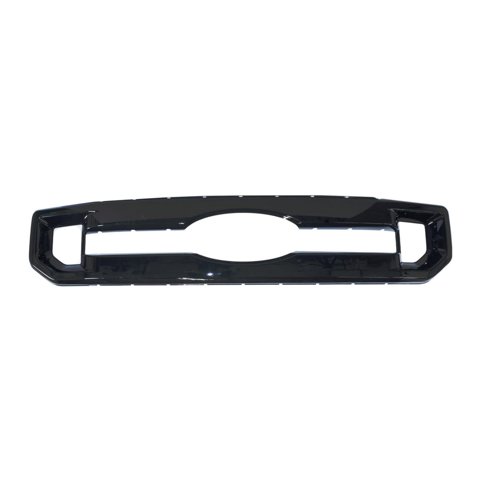CCI Grille Insert GI174BLK, Overlay, Bar Style, 1 Piece, Gloss Black, ABS Plastic, Fits 2020-2022 Ford F-250 Super Duty XL and XLT Models
