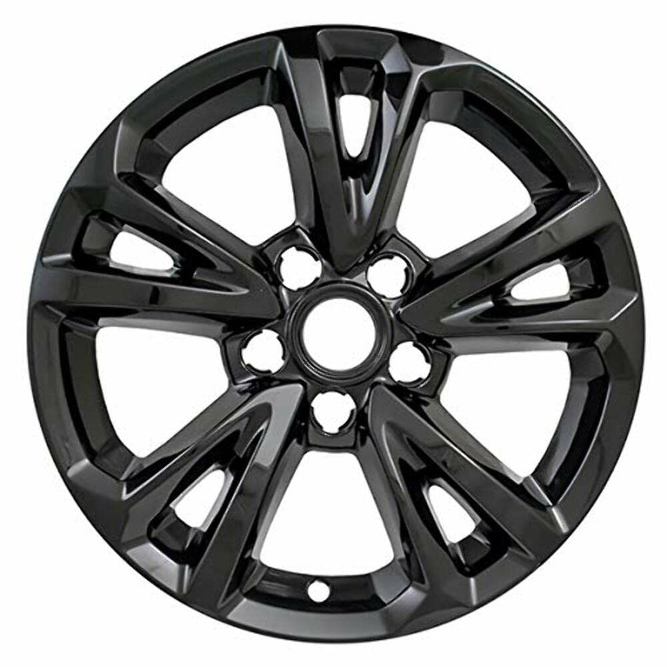 Coast To Coast International Gloss Black Impostor Wheel Skins, Set of 4, Compatible with Chevrolet Equinox 2016-2017, IWCIMP384BLK