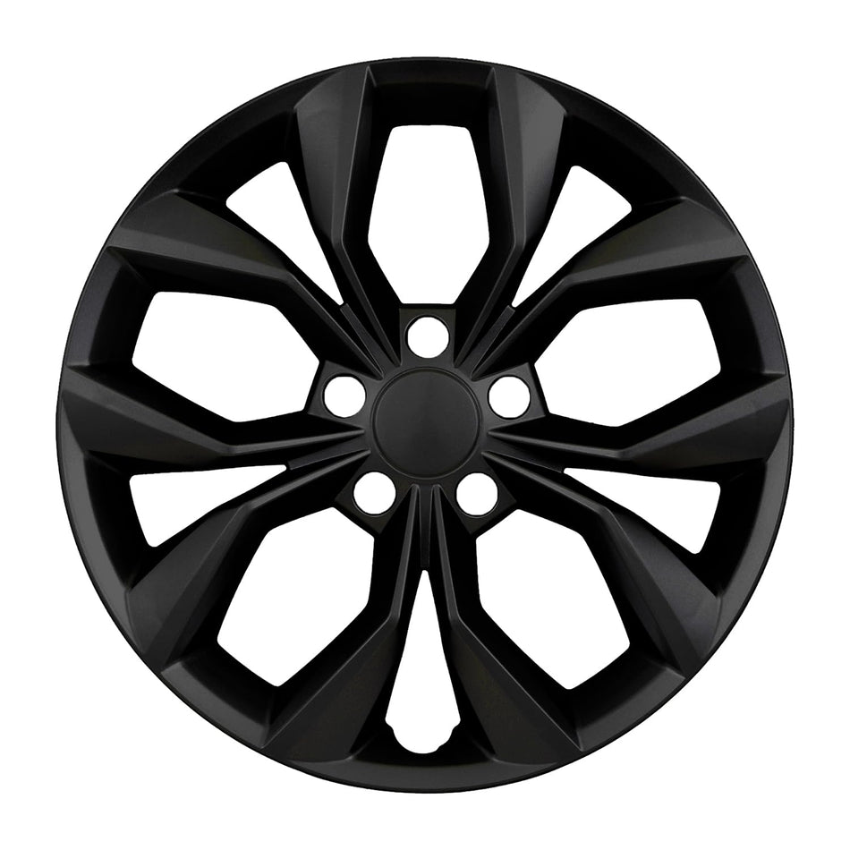 CCI Wheel Covers 56217BLK, Automotive Grade ABS, Gloss Painted/Black, 17", Fits 2023-2025 Honda CR-V LX Model