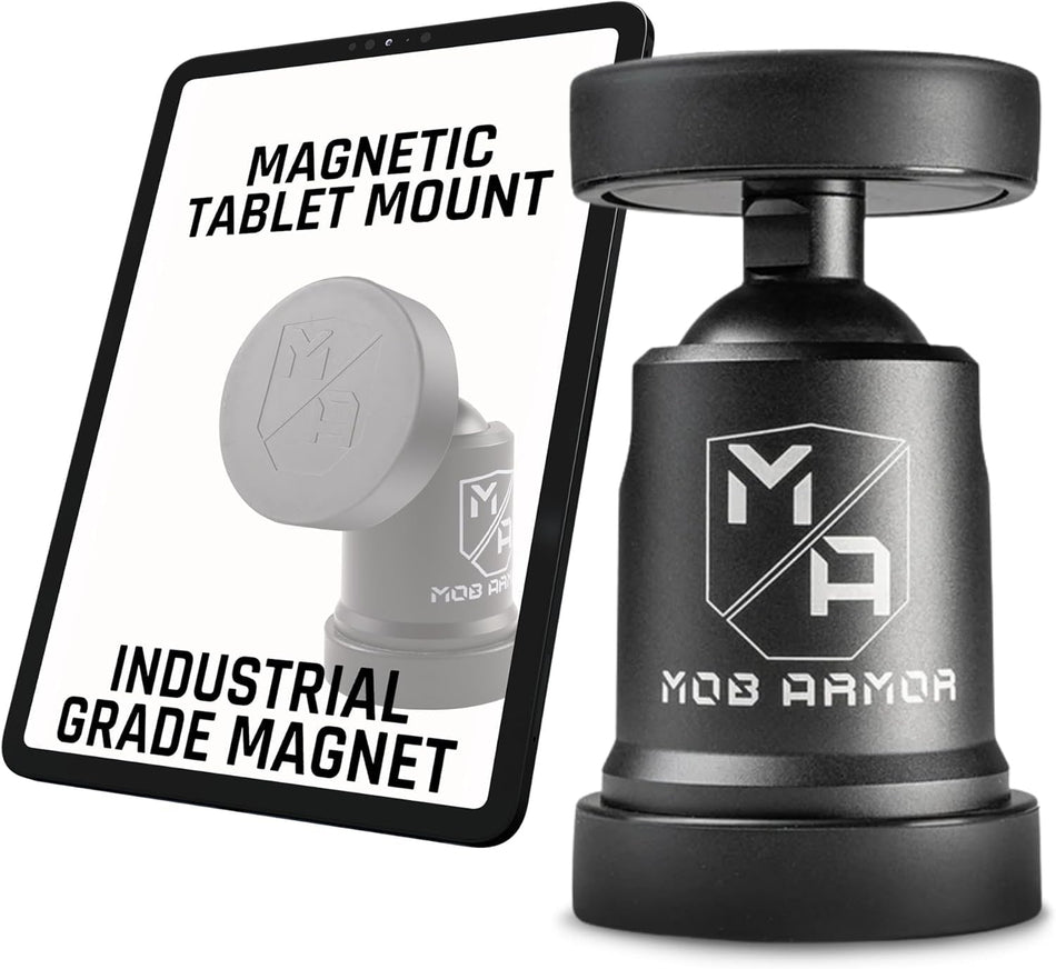 Mob Armor Mob Armor Tabnetic Maxx - Universal Magnetic Tablet Mount for Trucks, Cars, RVs, Heavy Equipment, - Outdoor Depot