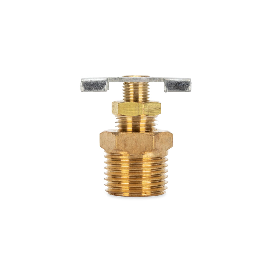 Camco ½" RV Water Heater Replacement Drain Valve - Replace Your RV Water Heater Drain Valve - Simple and Easy Installation - Durable Brass Construction - (11703)