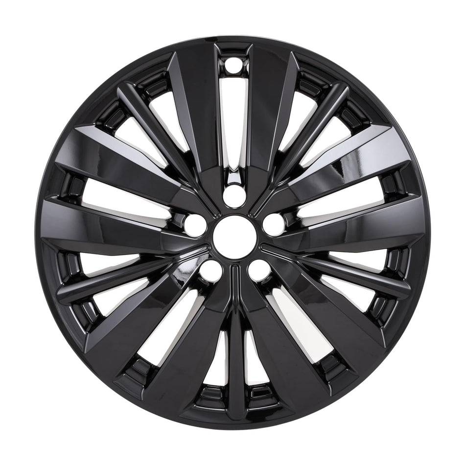 CCI Impostor ® Wheel Skins IWCIMP501BLK, 20 Inch, 15 Spokes, Snap-On, Painted, Gloss Black, ABS Plastic, Not Compatible with Steel Wheels, Set of 4, Fits 2022-2025 Nissan Pathfinder - Platinum Model