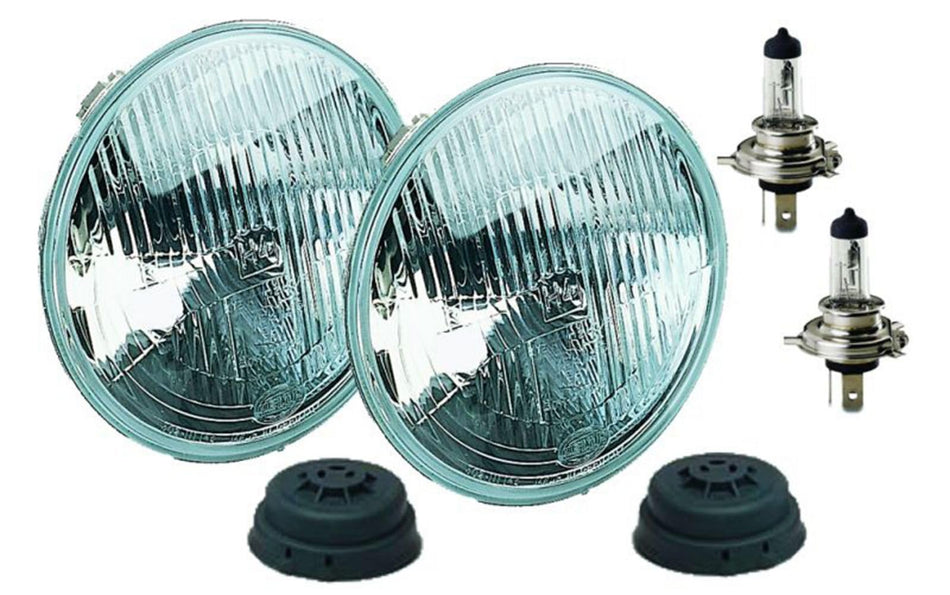 HELLA 002395801 Vision Plus 165mm 12V High/Low Beam Halogen Conversion Headlamp Kit...