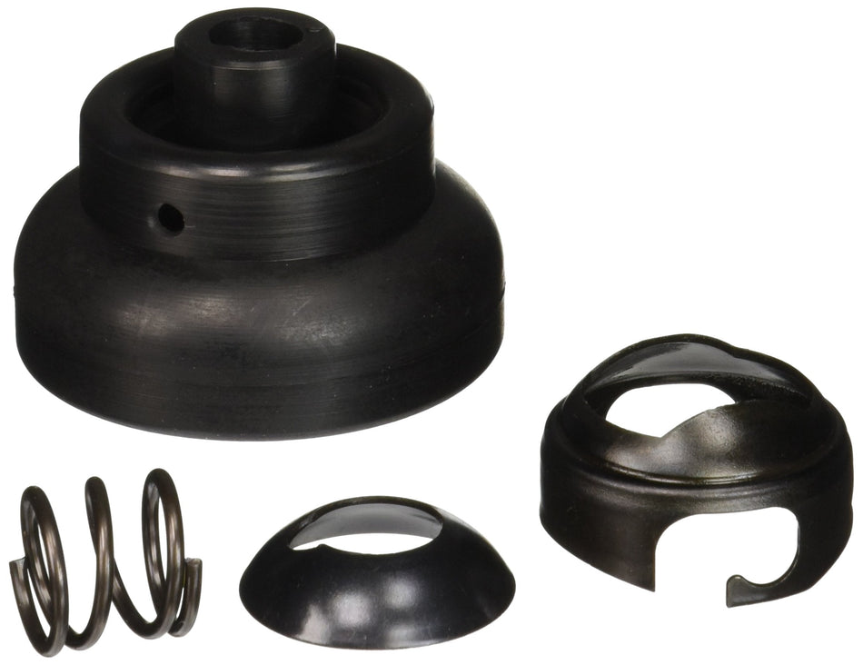 Valterra T50 3" Hub x 3" Bay with Cap Valve Assembly,Black