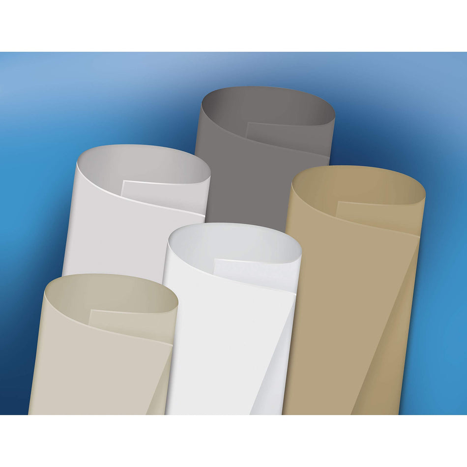 Dicor DFII95W-45 DIFlex II TPO UV Resistant RV Roofing Membrane Material, Polar White