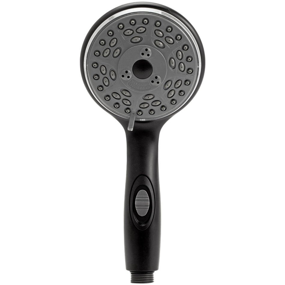 Dura Faucet Dura Faucet Premium RV Handheld Shower Wand with Eco-Friendly On/Off Switch (Matte Black) - Outdoor Depot