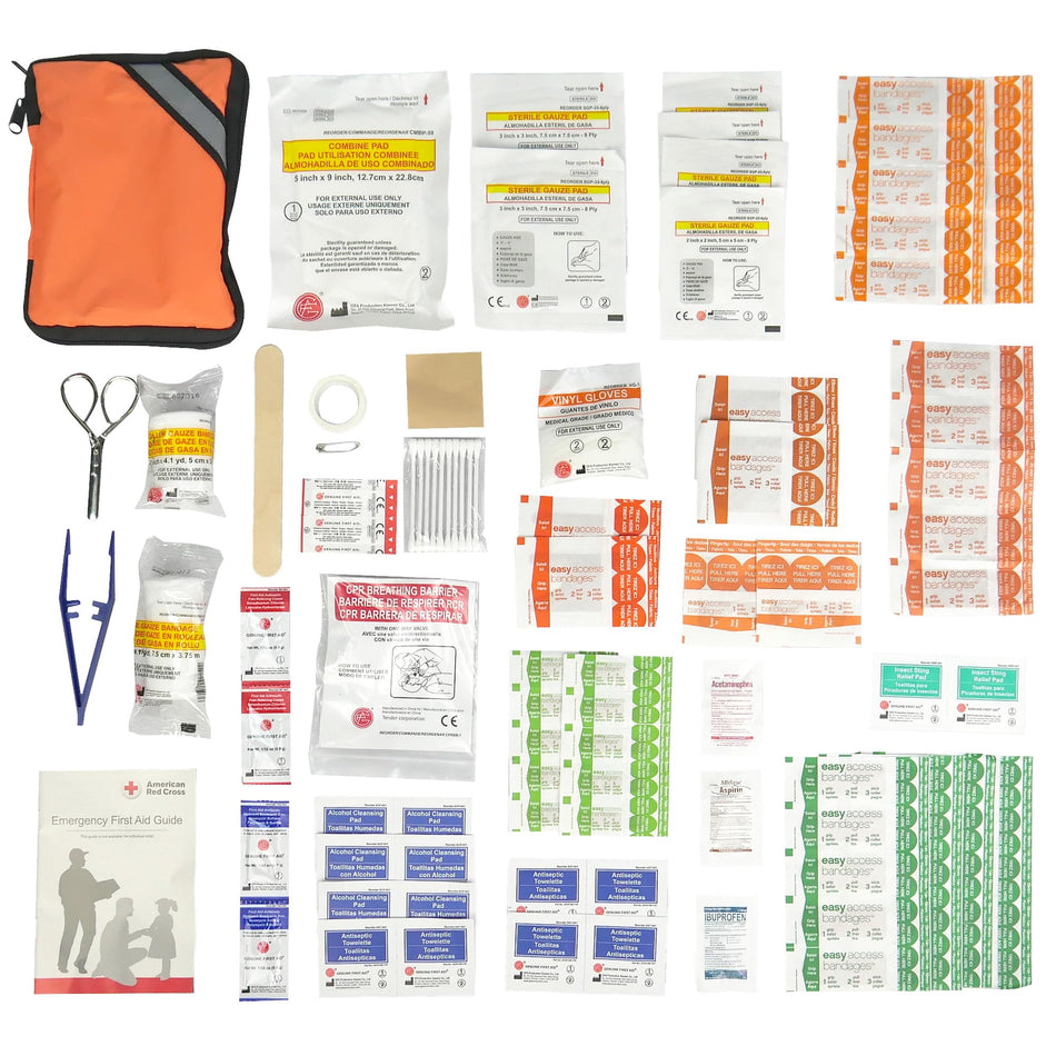 Outdoor First Aid Kit, 107 Piece, Ready America, 74002