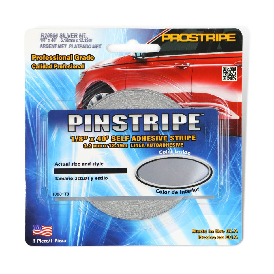 Sharpline Converting Prostripe Pinstripe 1/8" X 40' Silver Metallic (R20806) - Outdoor Depot