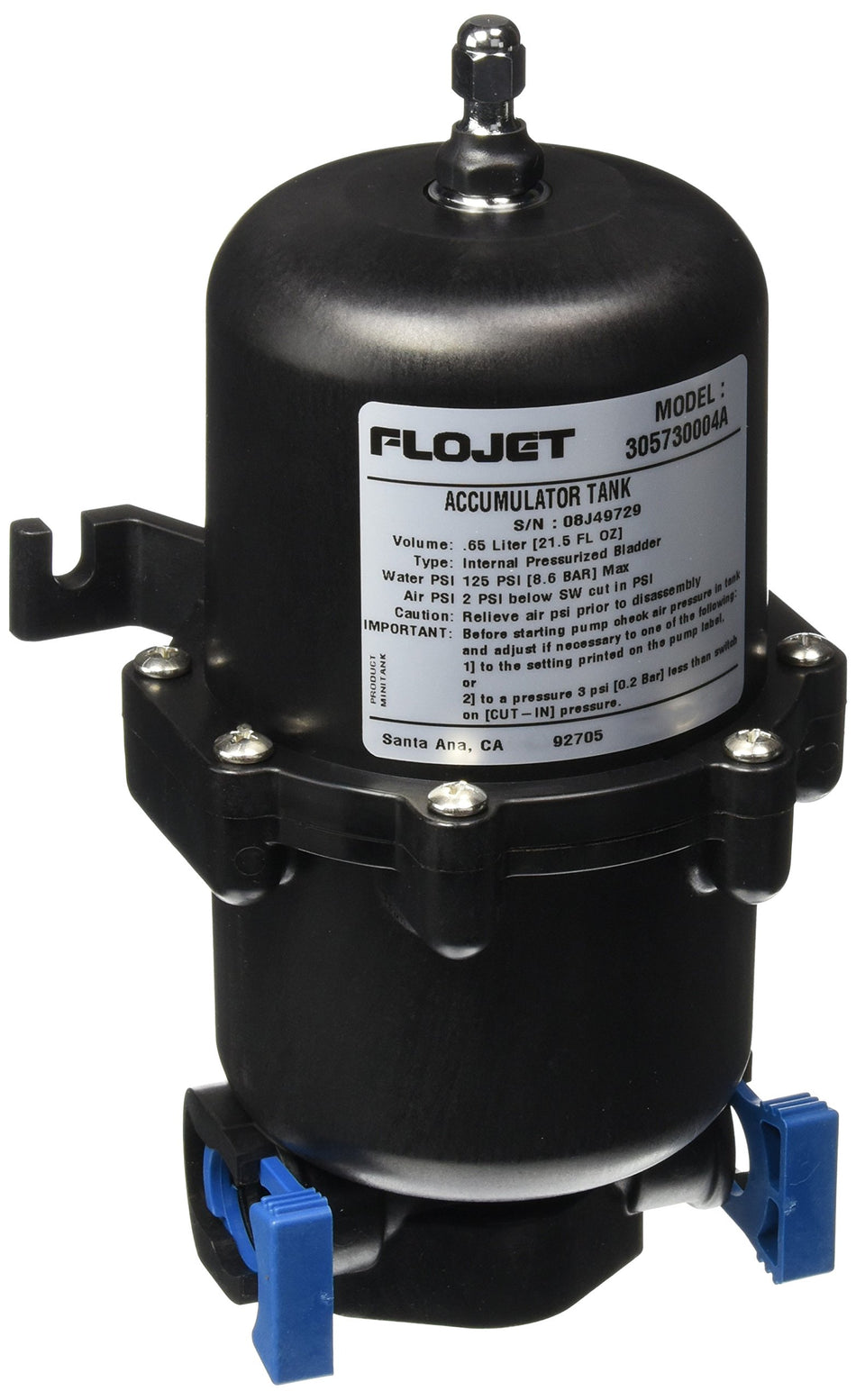 XYLEM 305730004A Flojet  Accumulator Tank, Black RV & Camper