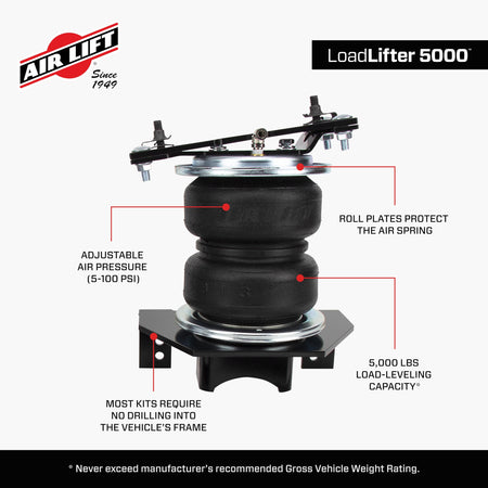 AIR LIFT 57338 LOADLIFTR 5000 AIR SPR KT