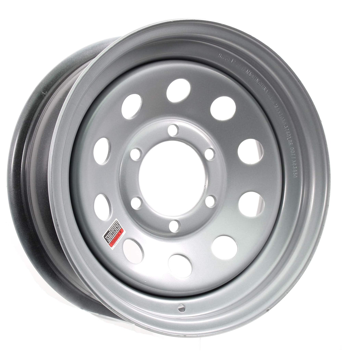 AMERICANA 20746 16X6 MOD 6H 5.5 STAR SLVR