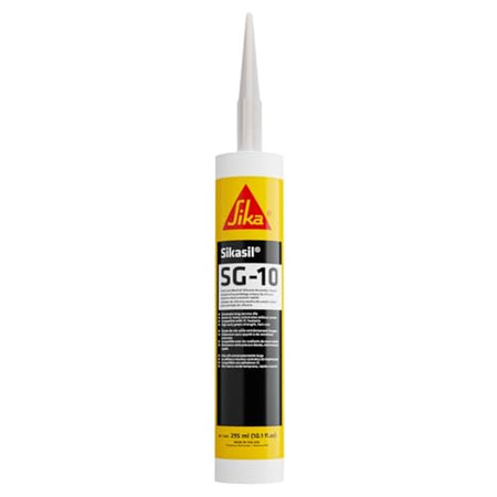AP PRODUCTS 017-412771 SIKASIL SG-10 Silicone Sealant - 295 ML, Clear RV & Camper