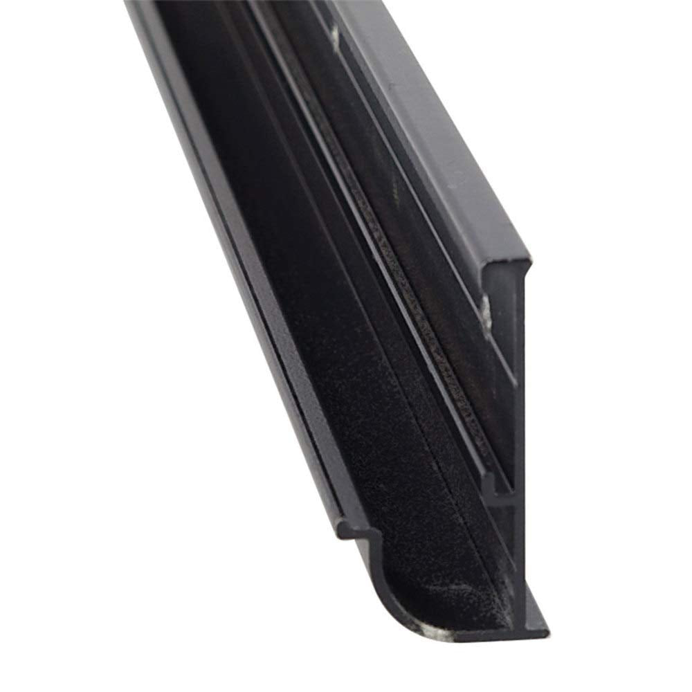 AP PRODUCTS 021-56202-16 Lrg. Insert Drip Rail - 16 ft, Black Automotive