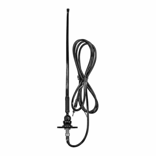 ASA 44US01R Electronics Jensen Rubber Mast AM/FM RV Antenna - Top or Side Mount