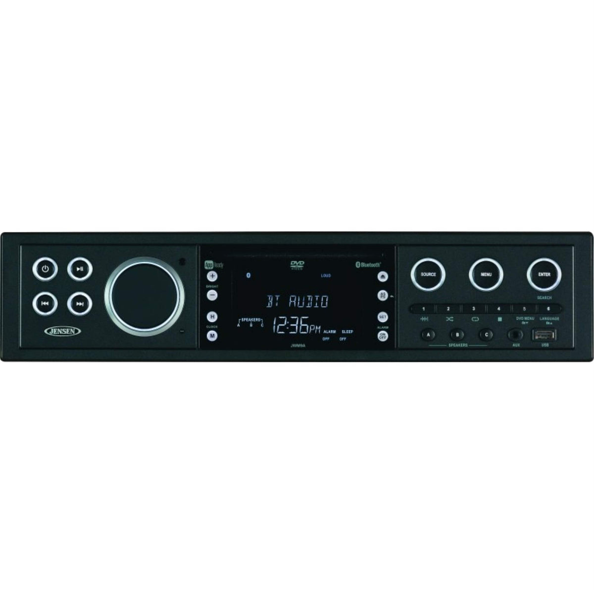 ASA JWM90A Jensen Slimline 3-Zone Source Theater-Style Bluetooth Wallmount St... RV & Camper