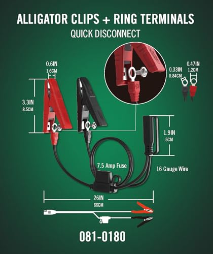 BATTERY TEND 022-0150-DL-WH er 800 is a SuperSmart Battery Charger that will Constantly Monitor...