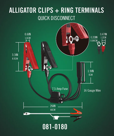 BATTERY TEND 022-0150-DL-WH er 800 is a SuperSmart Battery Charger that will Constantly Monitor...