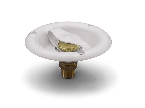 B&B MOLDERS 94218 CITY WATER DISH W/BRASS CV RV & Camper