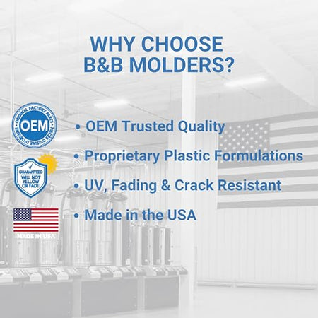 B&B MOLDERS 94243 GRAVITY WTR FILL CAP/STRAP
