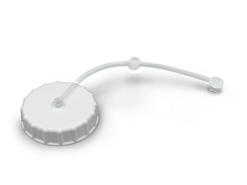 B&B MOLDERS 94243 Gravity Water Fill Cap with Strap – White RV & Camper