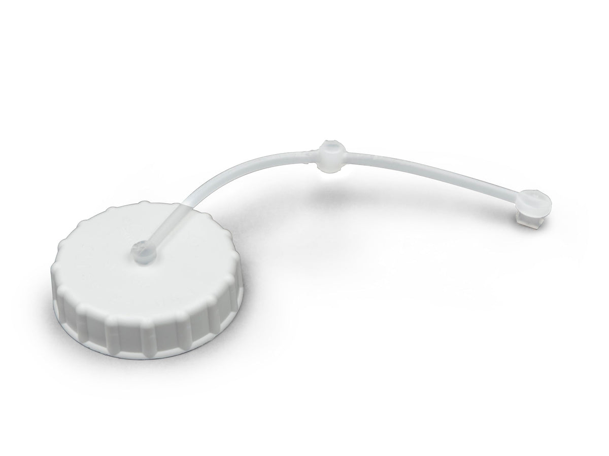 B&B MOLDERS 94243 Gravity Water Fill Cap with Strap – White RV & Camper
