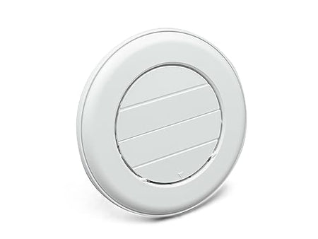 B&B MOLDERS 94270 CoolVent Adjustable Ceiling Vent, .25 Flange – White RV & Camper