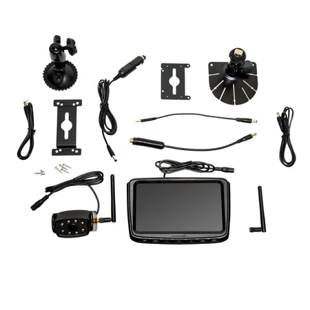 BRAND MOTION AHDS7810V2 WIRELESS BACKUP CAMERA SYSTEM WITH