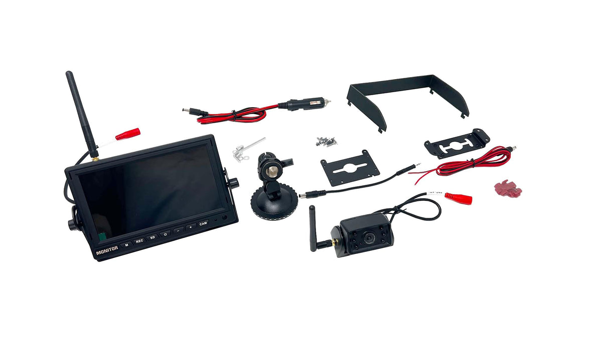 BRAND MOTION AHDS7810V2 WIRELESS BACKUP CAMERA SYSTEM WITH