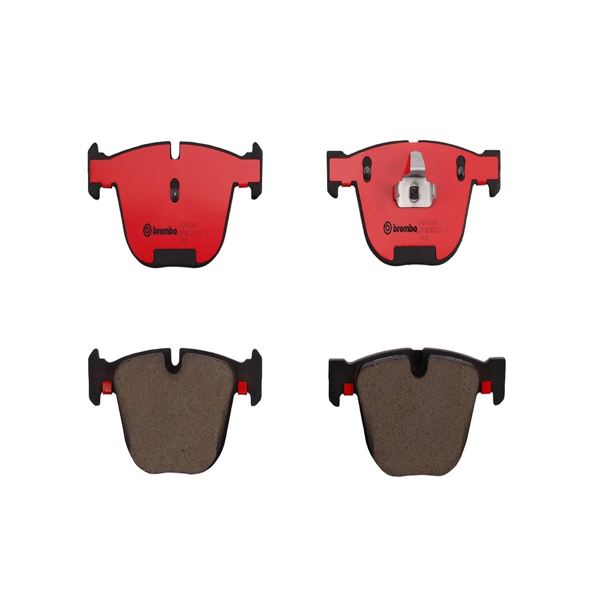 Brembo Brembo P06026N Premium Ceramic Rear Disc Brake Pad Set BENTLEY/BMW/ROLLS-ROYCE OE# 34216768471