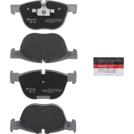 Brembo Brembo P06049N Premium Ceramic Front Disc Brake Pad Set BMW OE# 34116852253