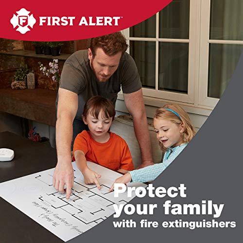 BRK ELECTRON AUTOMAR10 First Alert Fire Extinguisher, Automotive and Marine Use Marine & Electronics