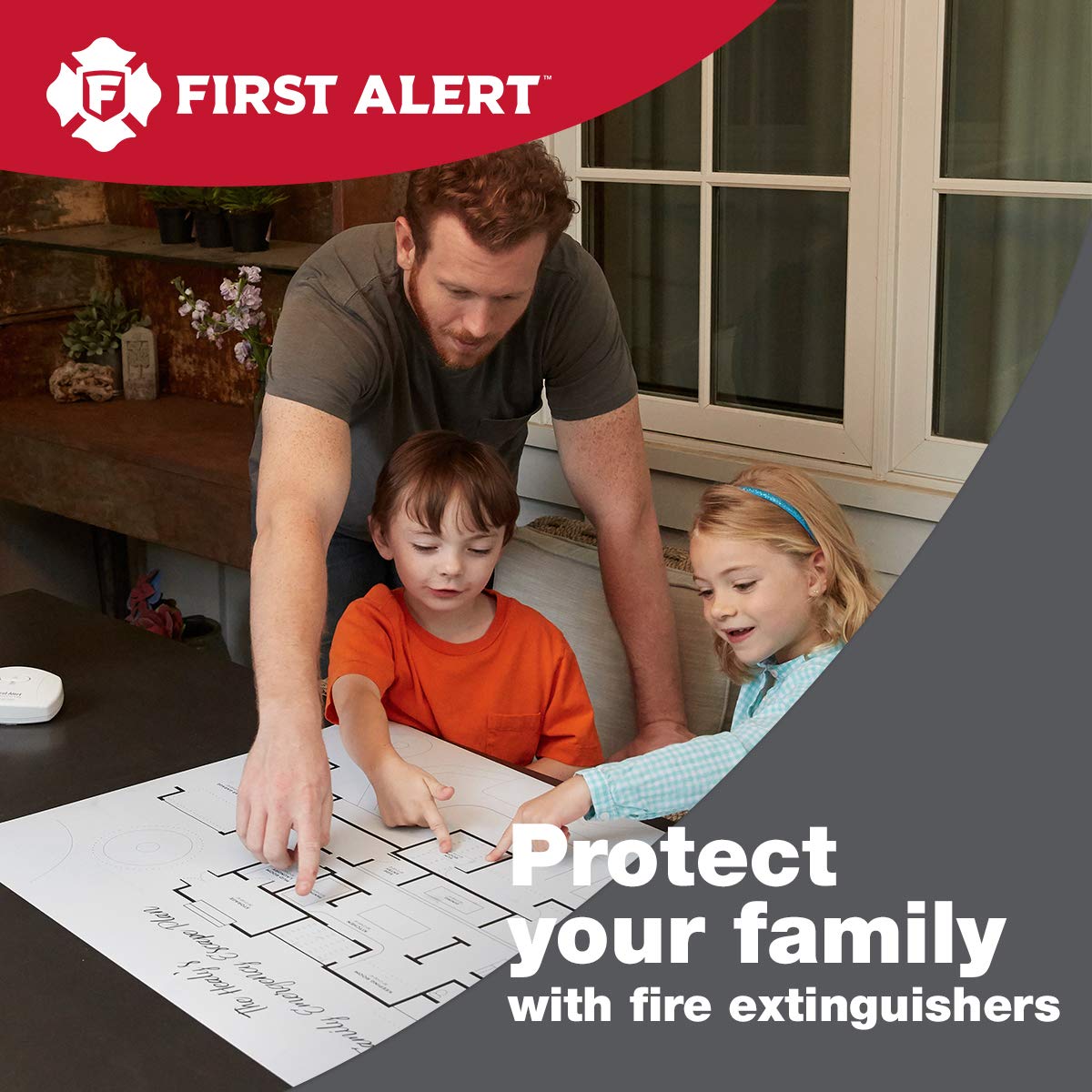 BRK ELECTRON AUTOMAR10 First Alert Fire Extinguisher, Automotive and Marine Use Marine & Electronics
