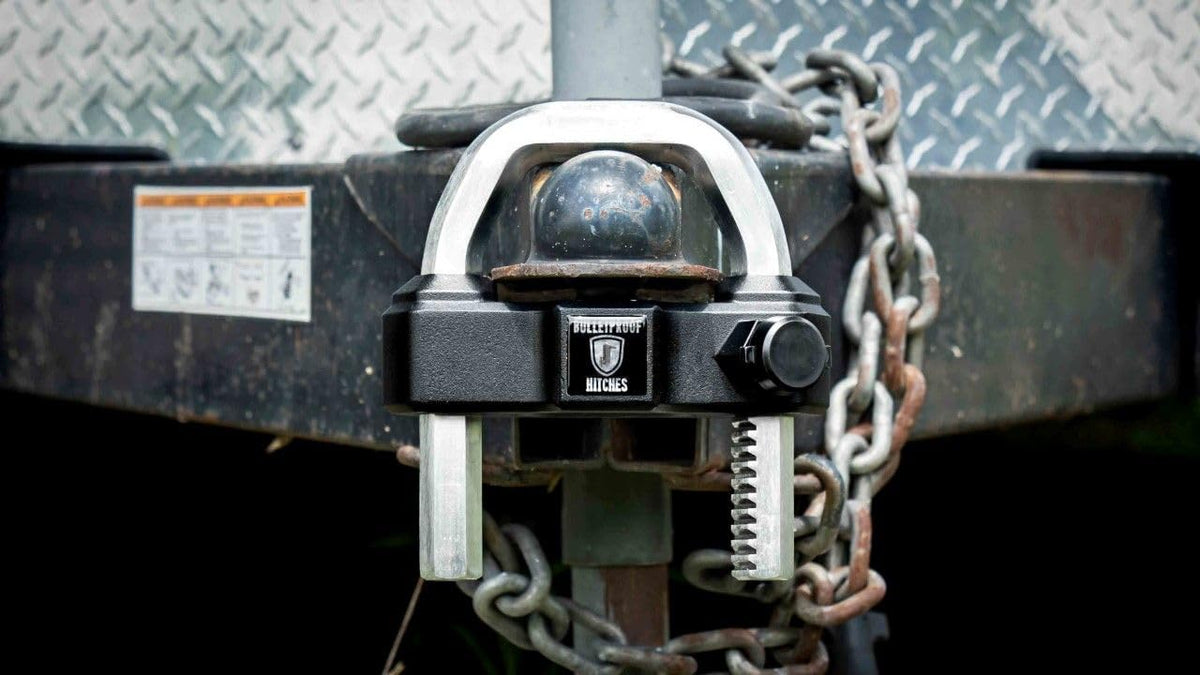 BULLETPROOF EDCOUPLER Hitches - Extreme Duty Trailer Coupler Lock - Universal Trailer Loc...