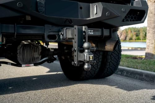 BULLETPROOF HD256 Hitches - 2.5 Adjustable Heavy Duty Trailer Hitch (22,000 lb. Ratin...