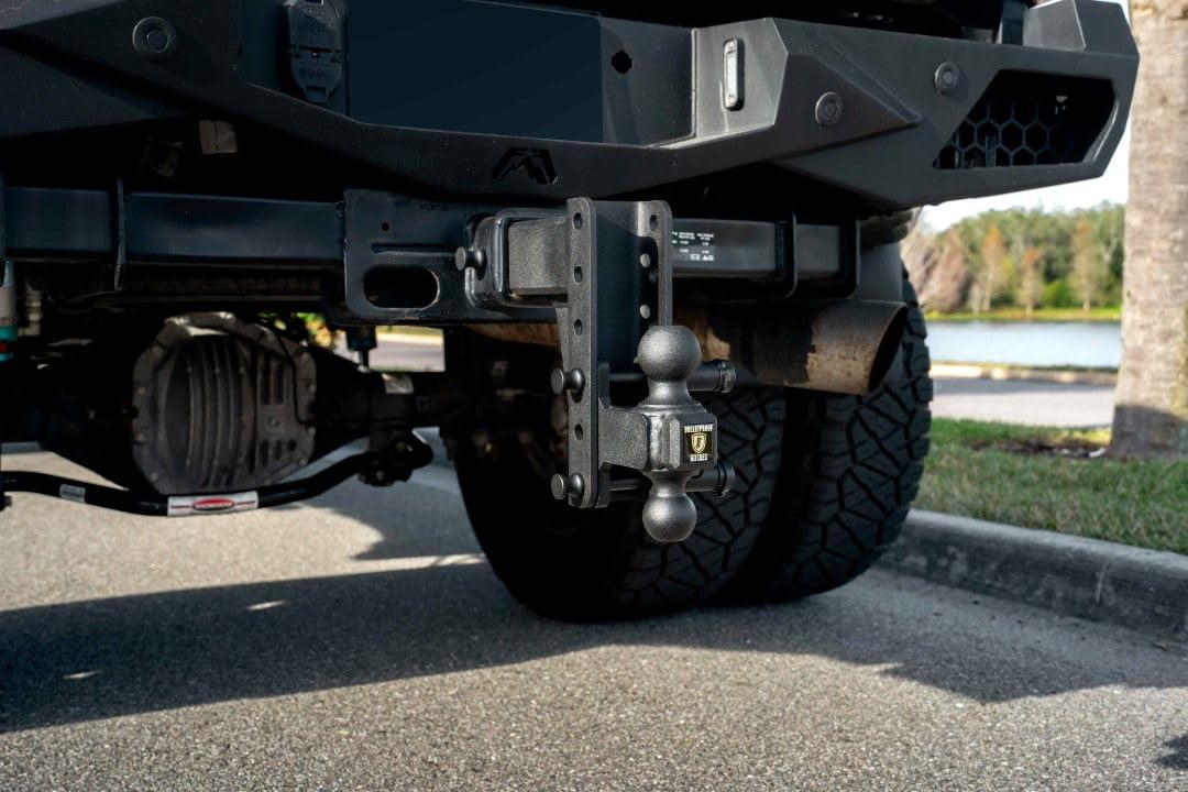 BULLETPROOF HD256 Hitches - 2.5 Adjustable Heavy Duty Trailer Hitch (22,000 lb. Ratin...
