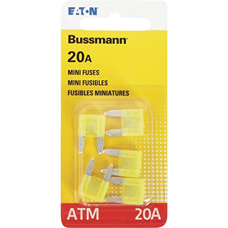 BUSSMANN BPATM20RP 5PK BP/ATM-20 FUSES