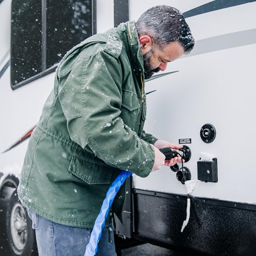 Camco Camco 50-foot Heated Water Hose for RV — Prevents Freezing Down to -20° — Certified For Drinking Water