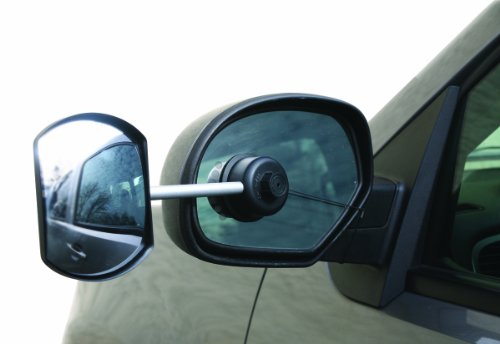 Camco Camco Tow-N-See Mirror | Features Quick and Simple Installation & Attaches to Existing Side Mirror |