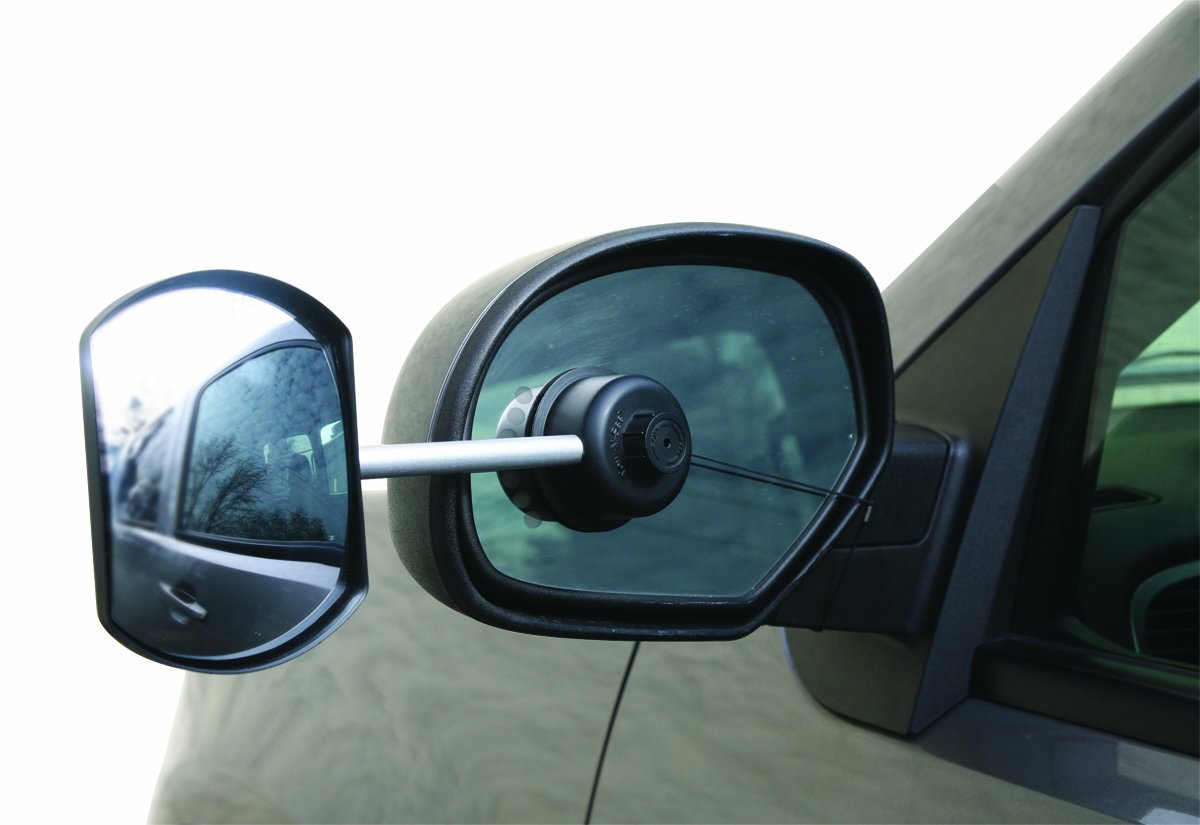 Camco Camco Tow-N-See Mirror | Features Quick and Simple Installation & Attaches to Existing Side Mirror |