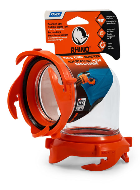 CAMCO 39485 TOTE TANK ADAPTER 90 DEG.