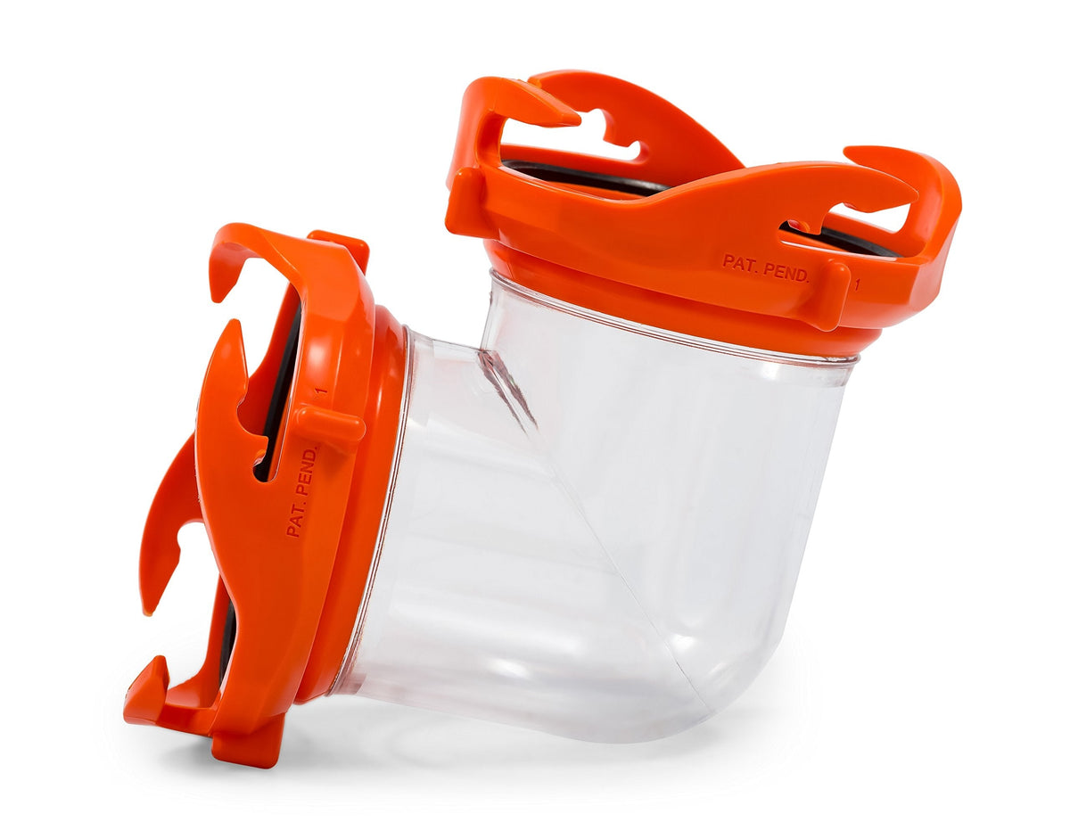 CAMCO 39485 Rhino 90-Degree RV Tote Tank Adapter - Features Clear Low-Profile 9... RV & Camper