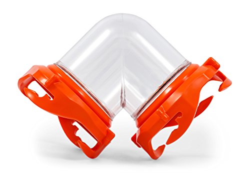 CAMCO 39485 Rhino 90-Degree RV Tote Tank Adapter - Features Clear Low-Profile 9... RV & Camper