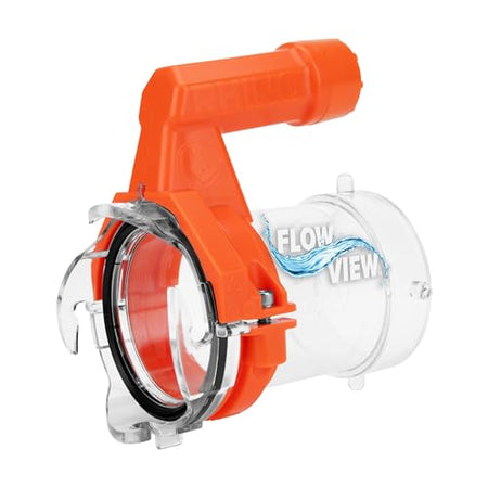 Camco Camco Rhino RV Sewer Hose Extender PRO – 5″ Sewer Hose Extension — Torque-Grip Handle with Built-in