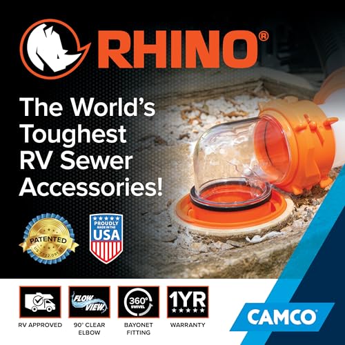 CAMCO 39736 RHINOFLEX ELBOW & 4N1 ADAPTER
