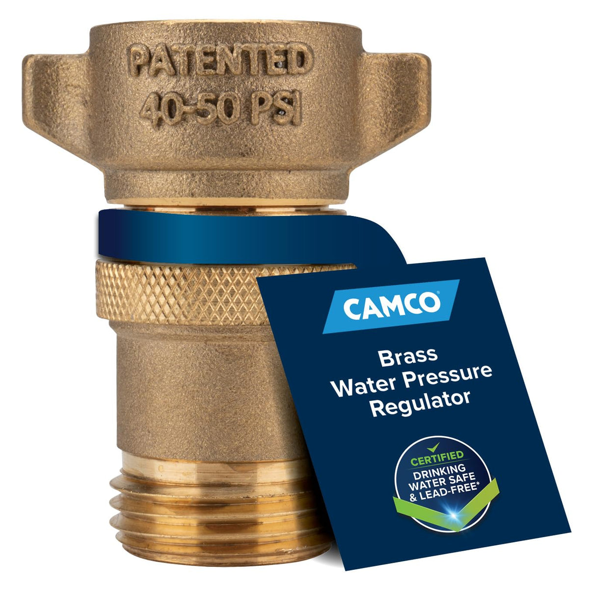 CAMCO 40055 H2O PRESS REGULATOR BRASS