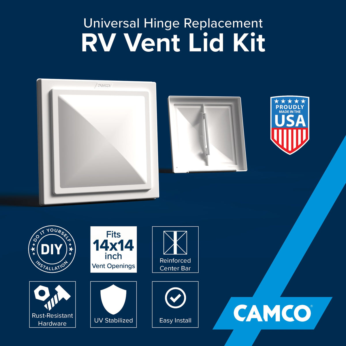 CAMCO 40195 UNIVERSAL RV VENT REPLACEMENT KIT